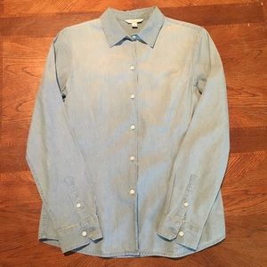 Bean Signature denim button up